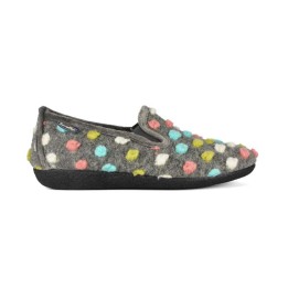 chaussons fermés confortables  femme Semelflex violaine