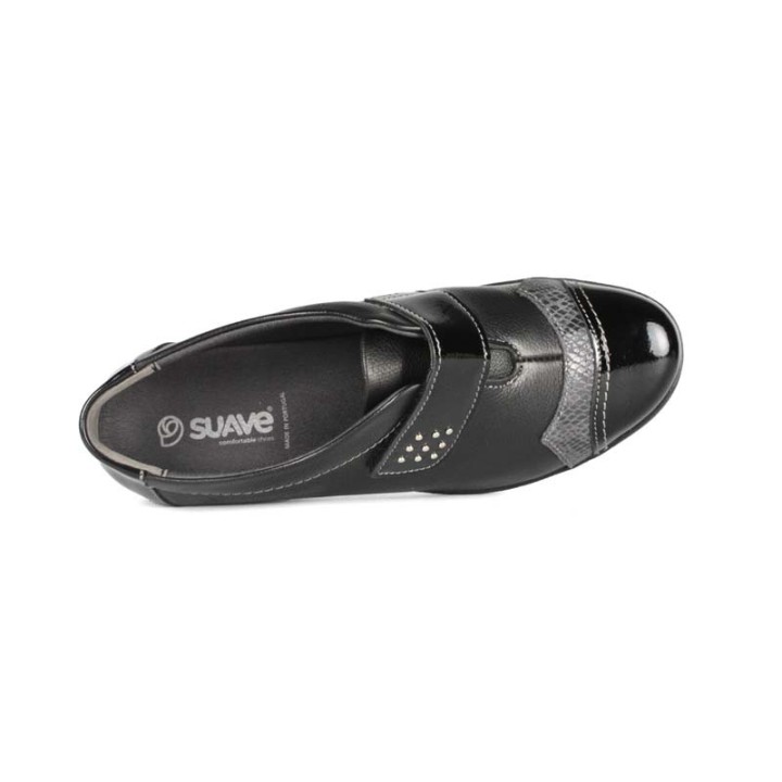 chaussures confortables à velcro  femme SUAVE Dallas 7510T