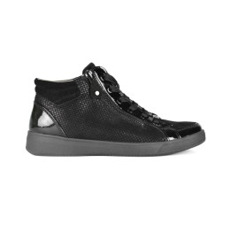 basket haute femme noire confortable ARA 24499