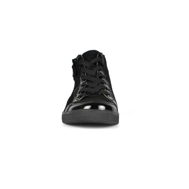 basket haute femme noire confortable ARA 24499