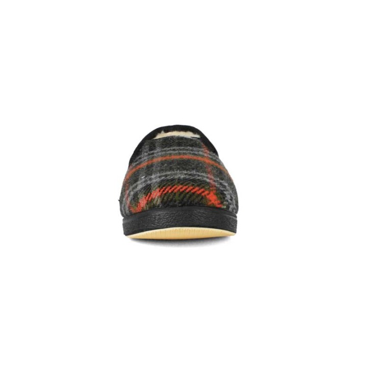 charentaises homme fourrées pure laine Semelflex Caloluc