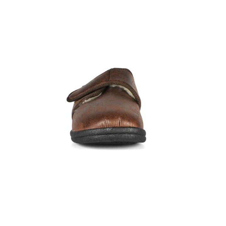 chaussons pieds sensibles fourrés homme Fargeot Villaret