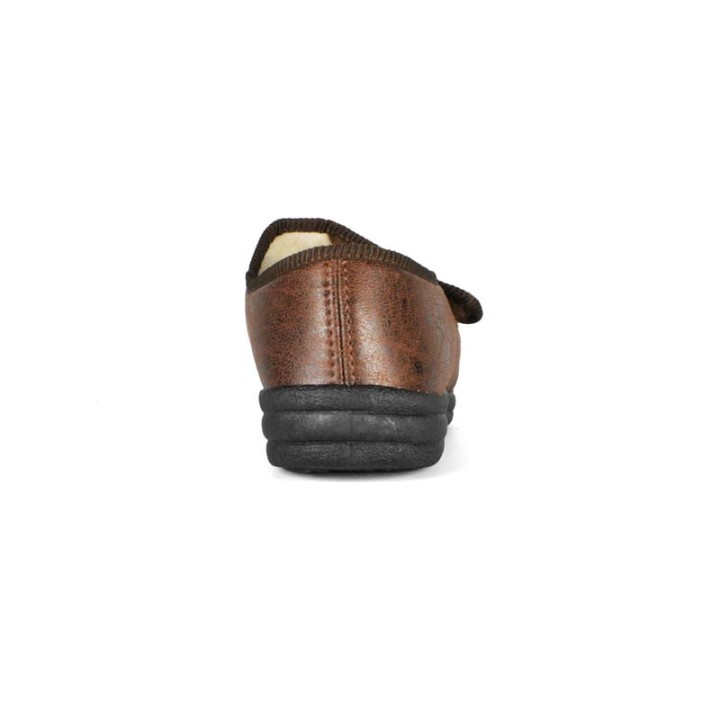 chaussons pieds sensibles fourrés homme Fargeot Villaret
