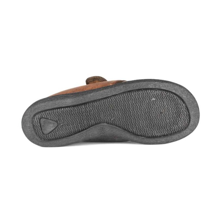 chaussons pieds sensibles fourrés homme Fargeot Villaret