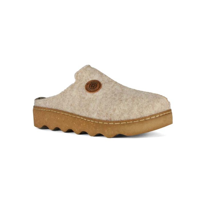 chaussons mules femme en laine confortable Rohde 6120