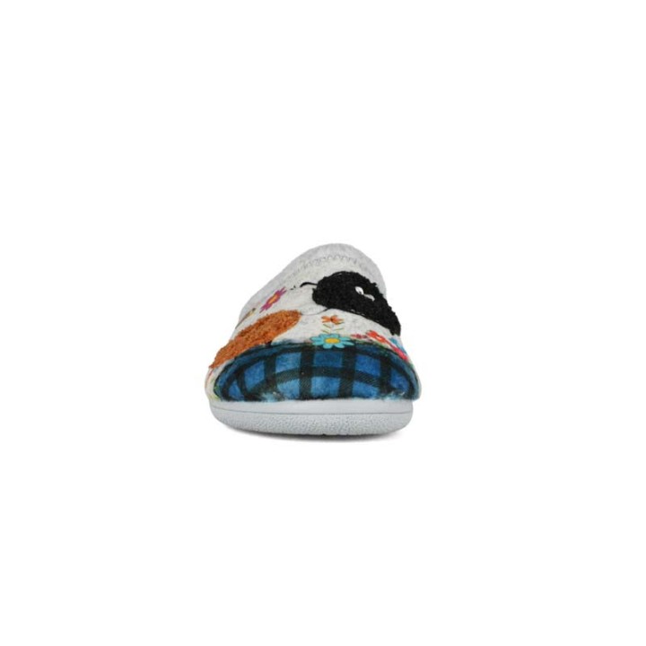 chaussons mules femme fantaisie confortables Semelflex La Toussuire