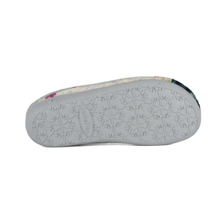 chaussons mules femme fantaisie confortables Semelflex La Toussuire