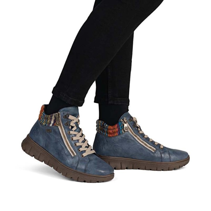 basket haute femme confortables RIEKER Ottawa N1305