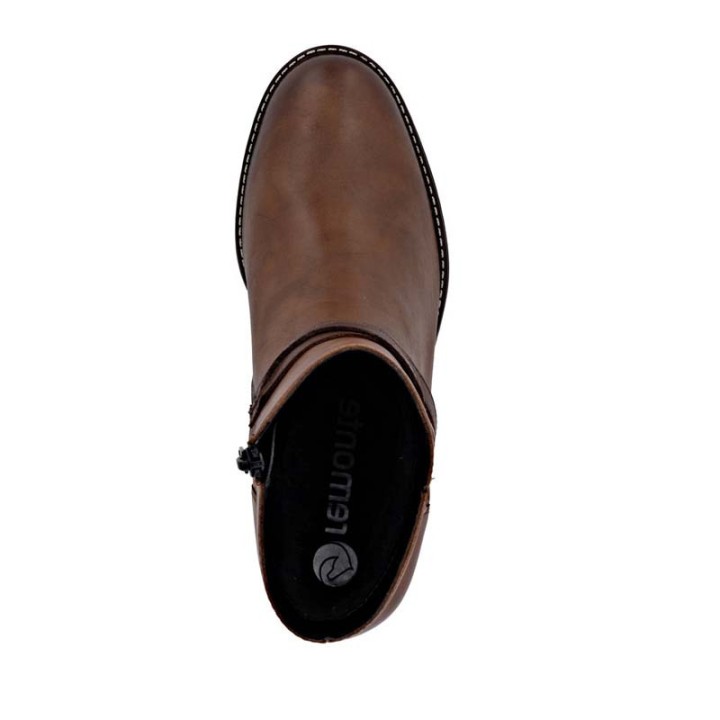 bottines femme confortables semelle amovible Remonte D2A73