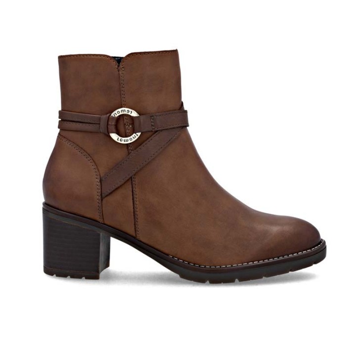 bottines femme confortables semelle amovible Remonte D2A73