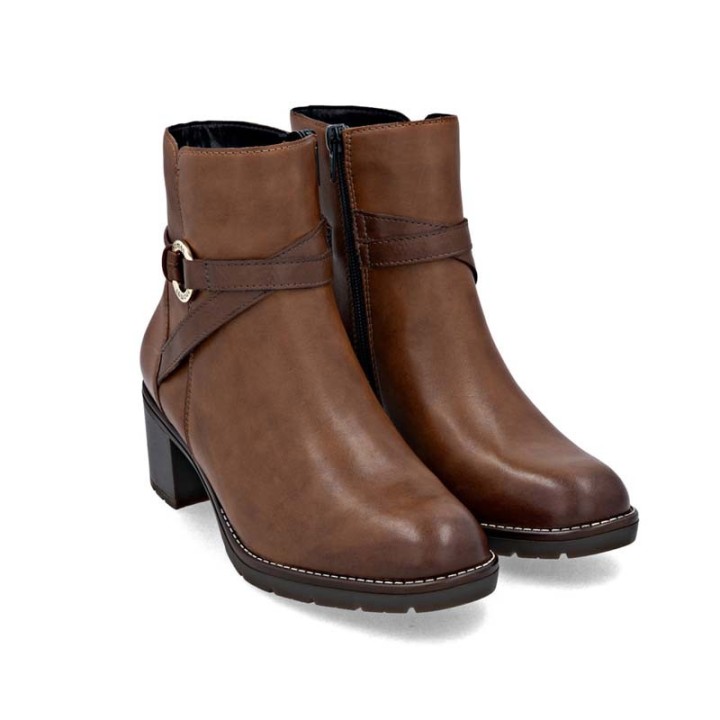 bottines femme confortables semelle amovible Remonte D2A73