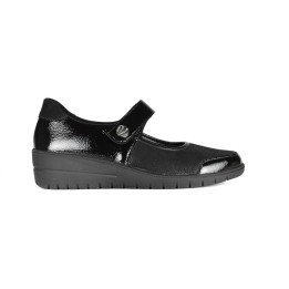 chaussures ballerines femme confortables pieds larges solidus Helia 25503