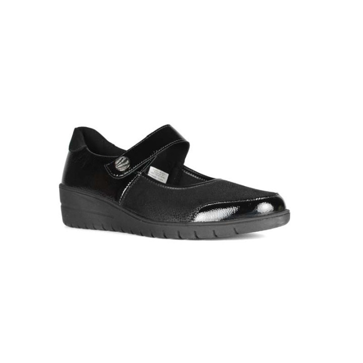 chaussures ballerines femme confortables pieds larges solidus Helia 25503
