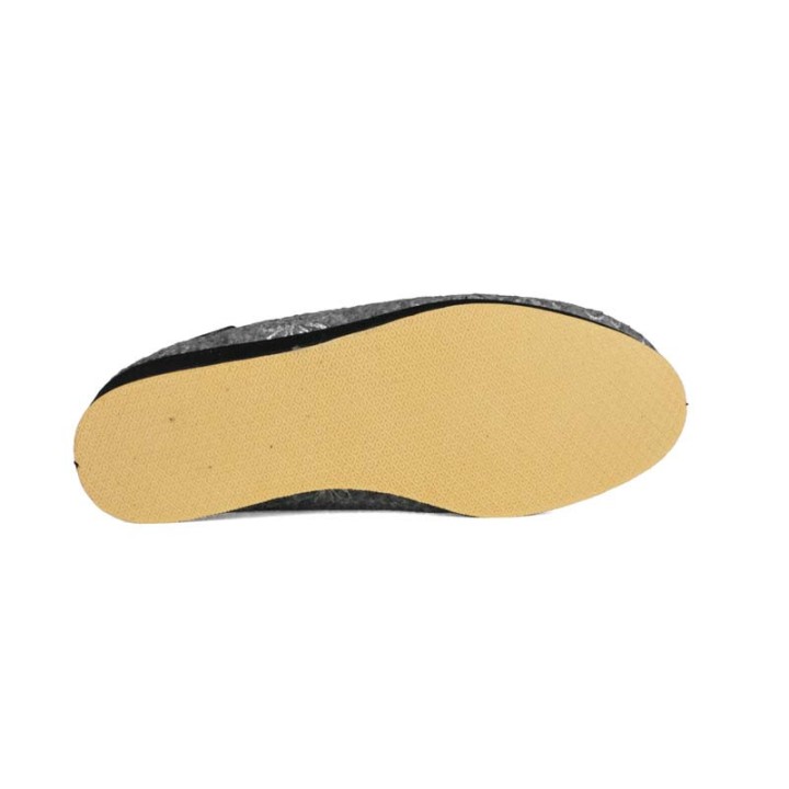 charentaises fourrées laine de mouton  femme semelflex Calocécile