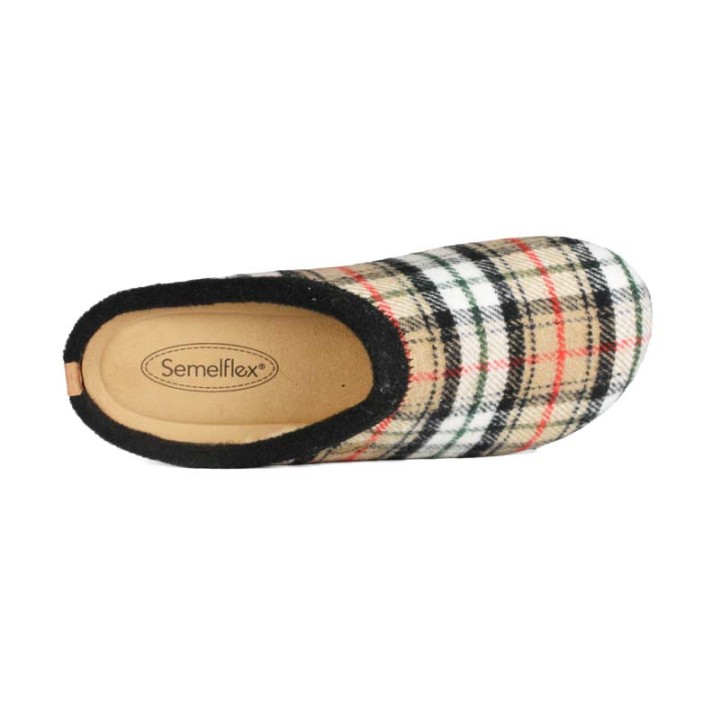 mule homme laine confortable semelflex Grand Serre