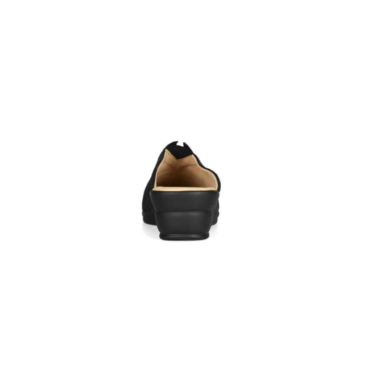 chaussons mules femme confortable cuir Semelflex Parme
