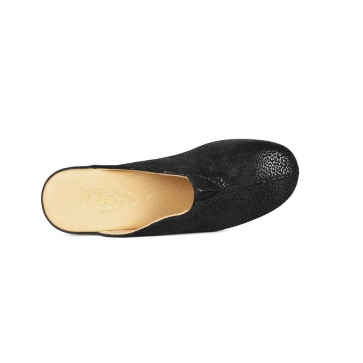 chaussons mules femme confortable cuir Semelflex Parme