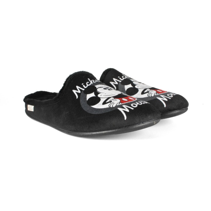 chaussons mules homme Mickey Mouse La Maison de l'Espadrille LM-505