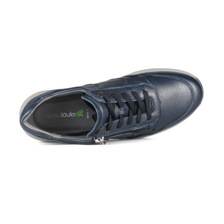 basket homme pieds larges confortable WALDLAUFER 662002