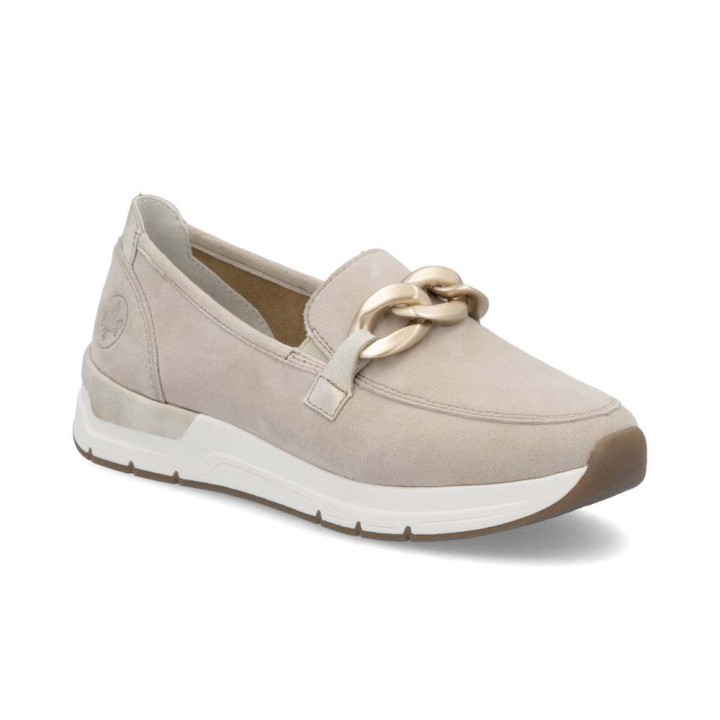 mocassin femme confortable Rieker Nabukino 58944