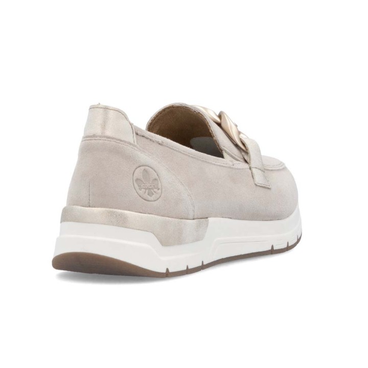 mocassin femme confortable Rieker Nabukino 58944