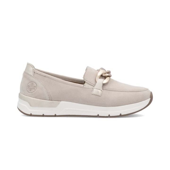mocassin femme confortable Rieker Nabukino 58944