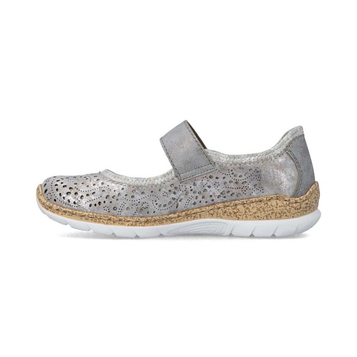 ballerines femme pieds sensibles Rieker  Moon N4299