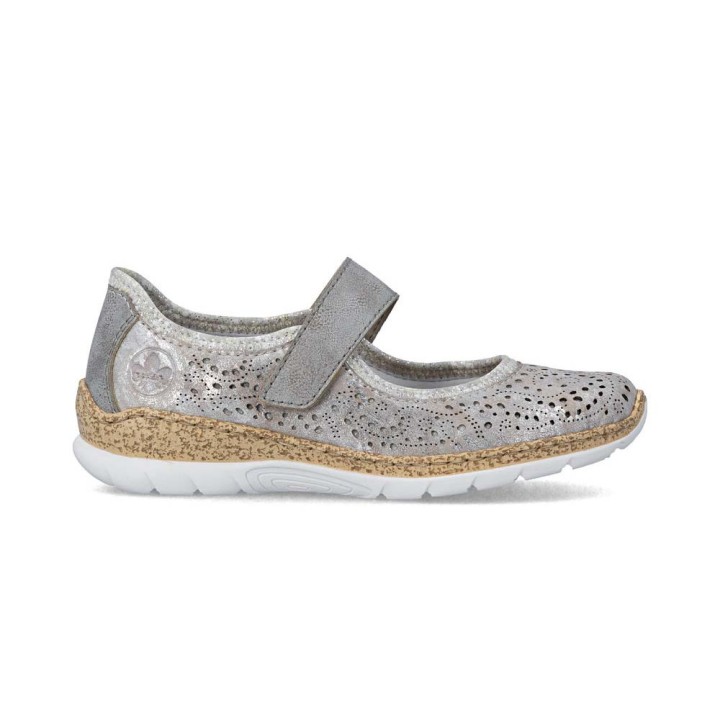 ballerines femme pieds sensibles Rieker  Moon N4299