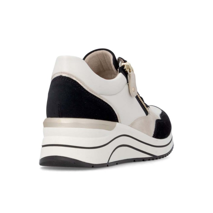 basket femme compensée et confortable Remonte D0T01