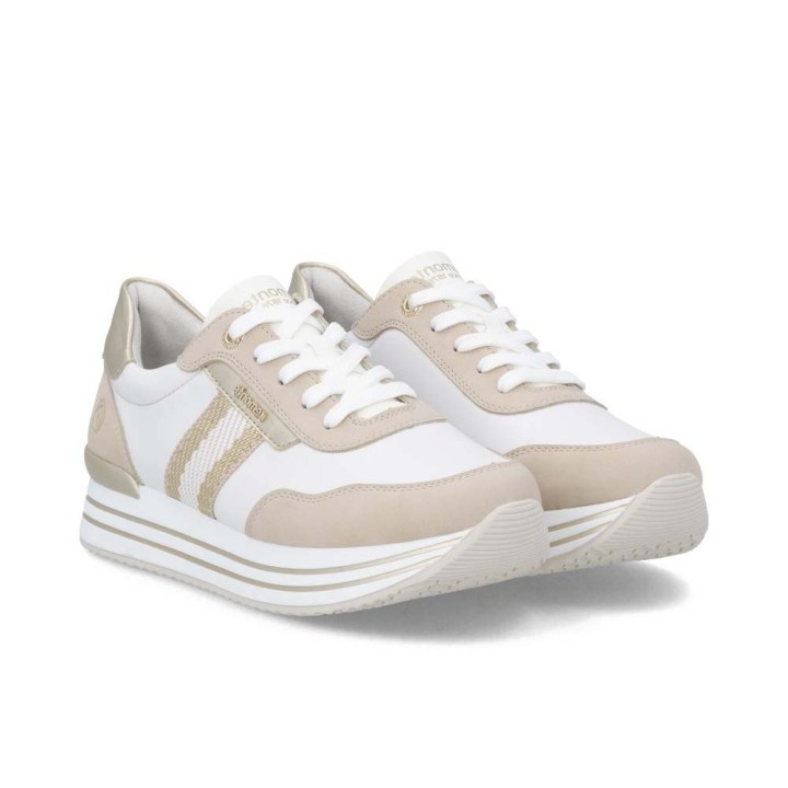basket femme semelle amovible confortable REMOTNE D1331