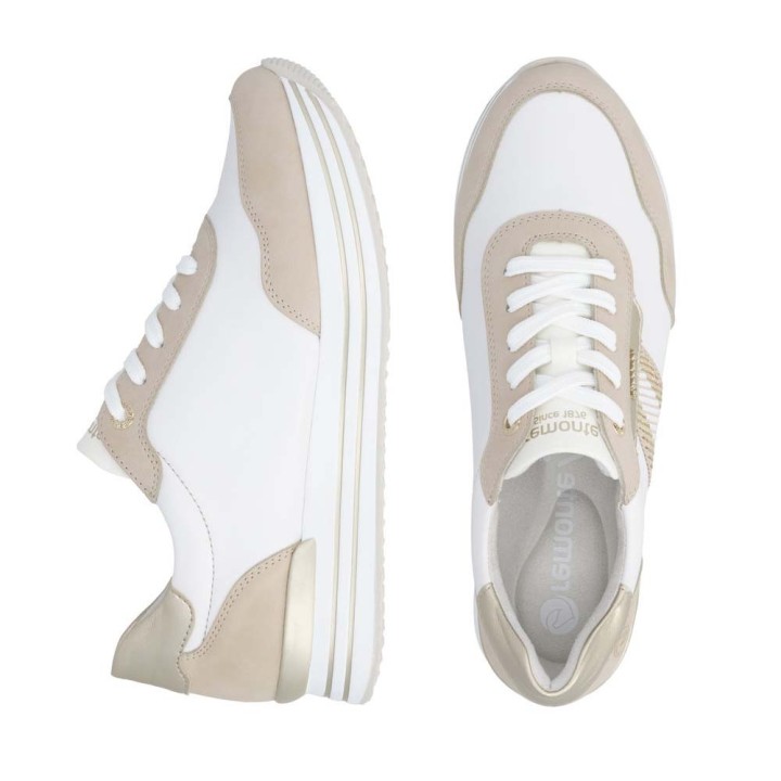 basket femme semelle amovible confortable REMOTNE D1331
