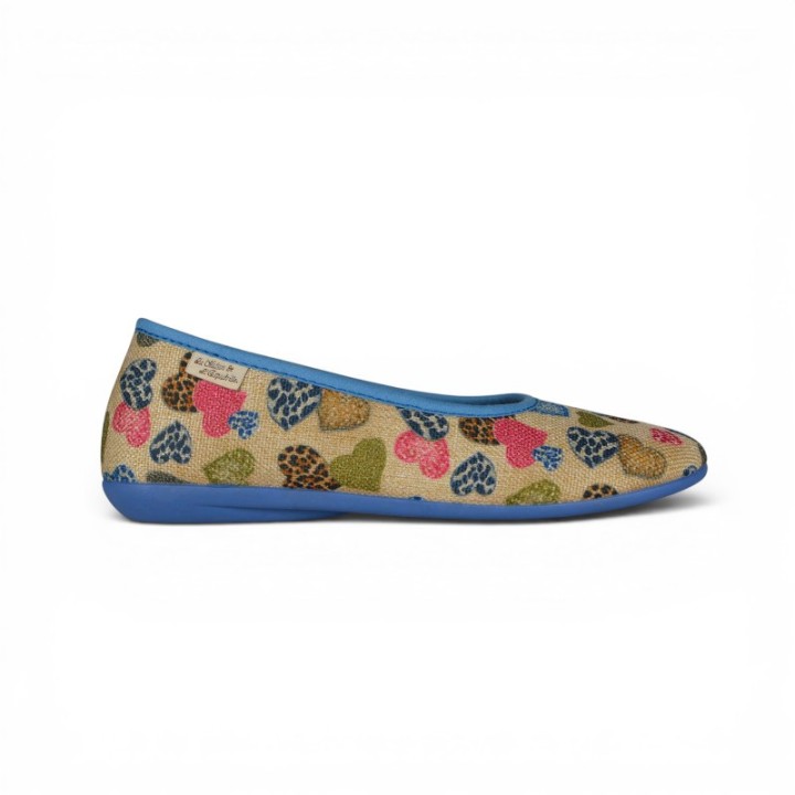 chaussons mules femme la maison de l'espadrille 2053