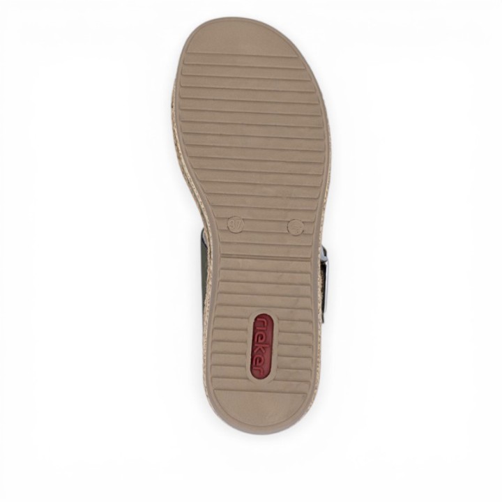 Sandales Femme talon compensée Rieker V0951