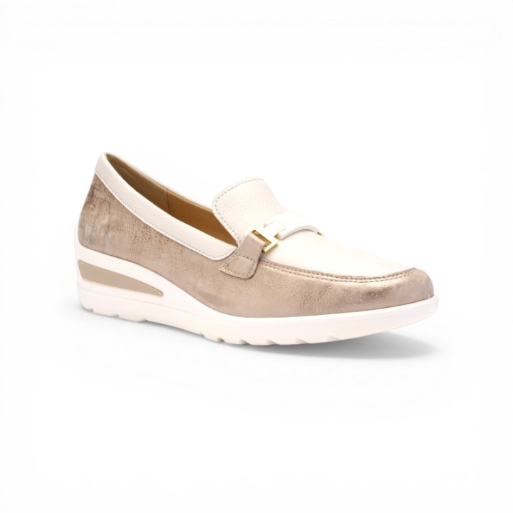 mocassin compensé  femme confortable ARA 50630