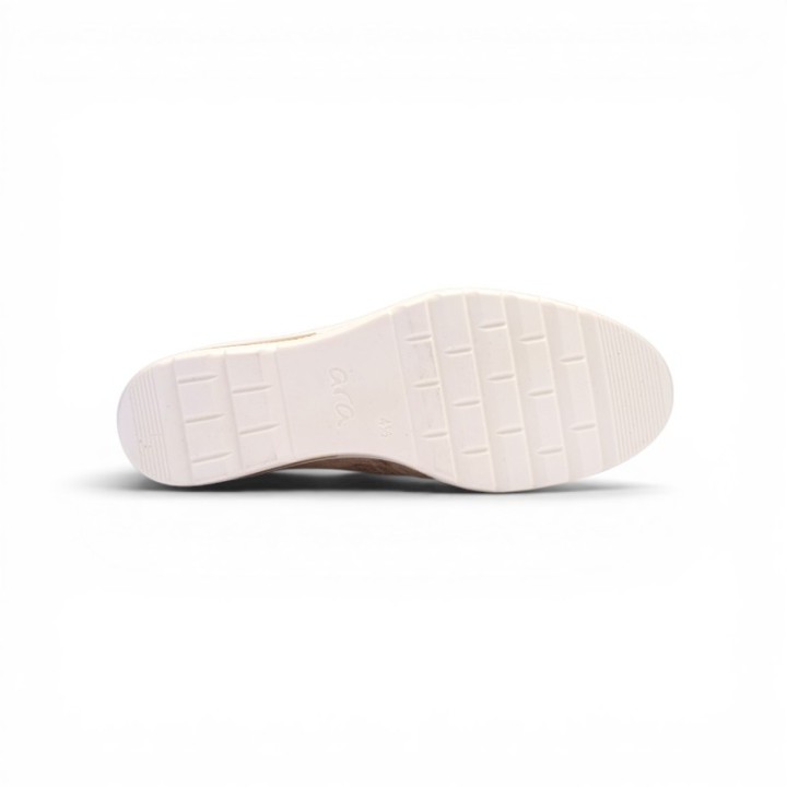 mocassin compensé  femme confortable ARA 50630