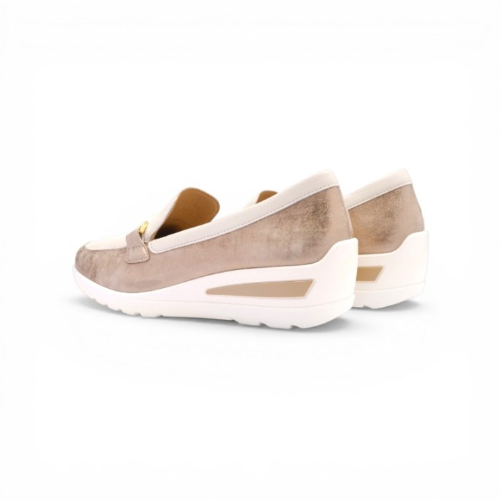 mocassin compensé  femme confortable ARA 50630