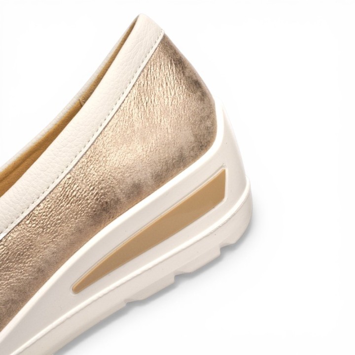 mocassin compensé  femme confortable ARA 50630