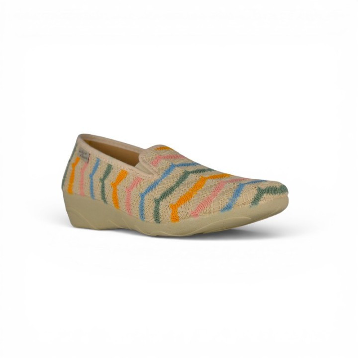 Chaussons fermés femme la maison de l'espadrille 2086