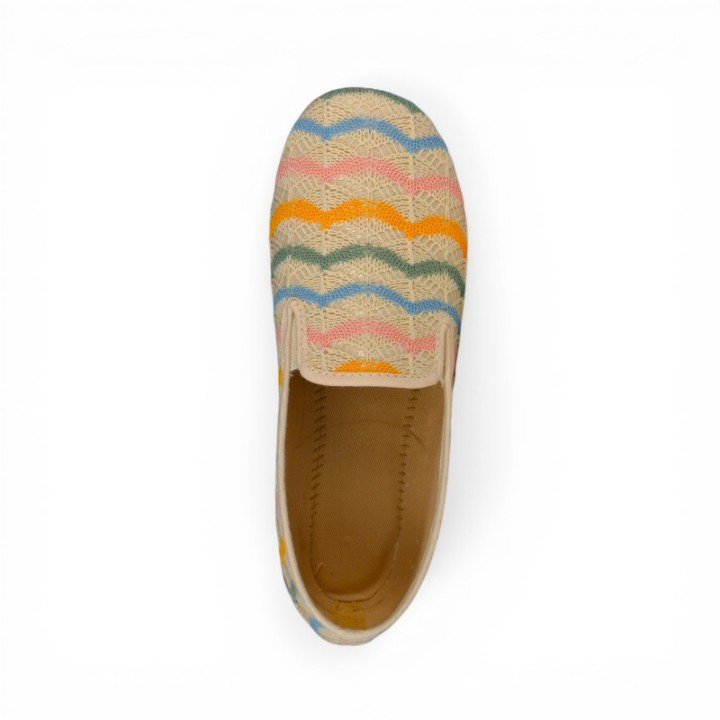 Chaussons fermés femme la maison de l'espadrille 2086