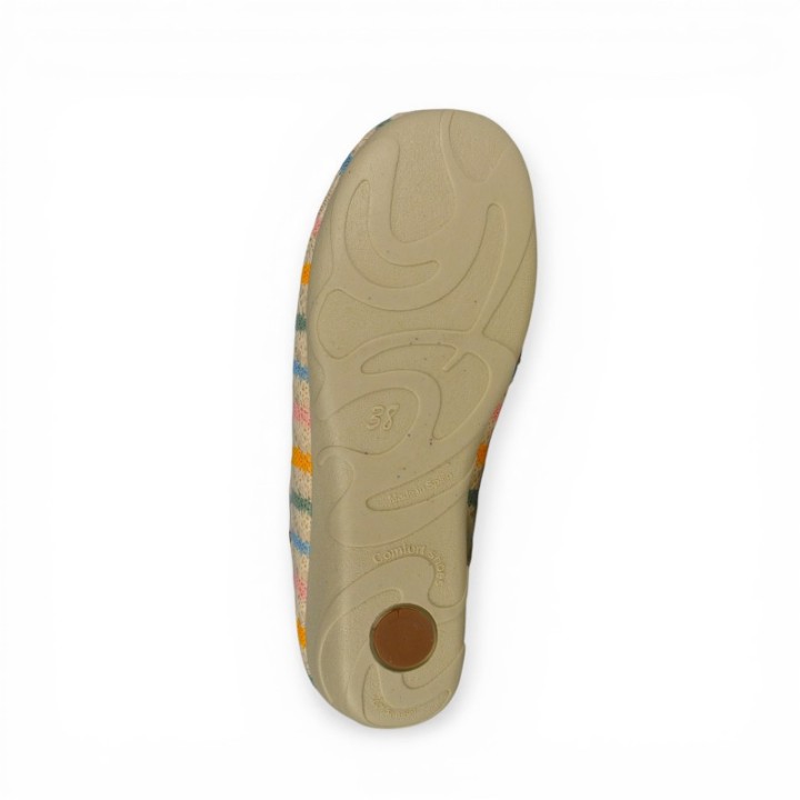 Chaussons fermés femme la maison de l'espadrille 2086