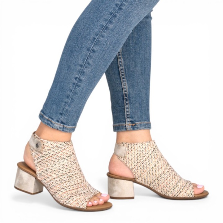 Sandales à talon confortables Rieker 64670