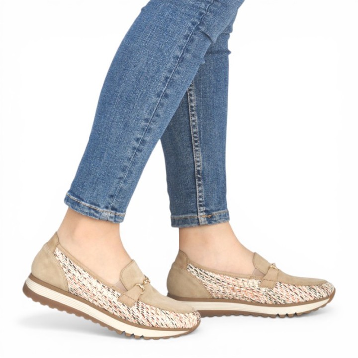 mocassin femme confortable RIEKER 49042