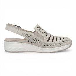 Sandales bout fermé femme confortables Rieker 48763