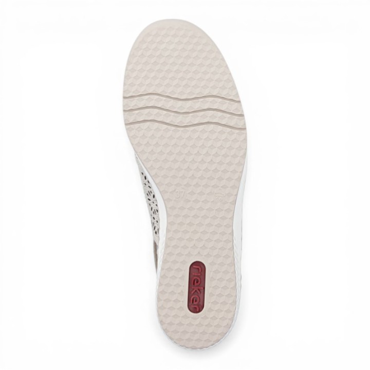 Sandales bout fermé femme confortables Rieker 48763