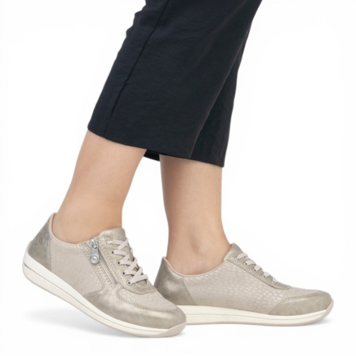 Baskets femme confortables Rieker Lagro N1112