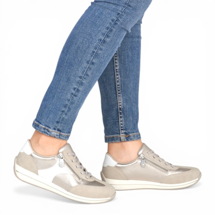 basket femme pieds sensibles confortables Rieker Morelia N1103