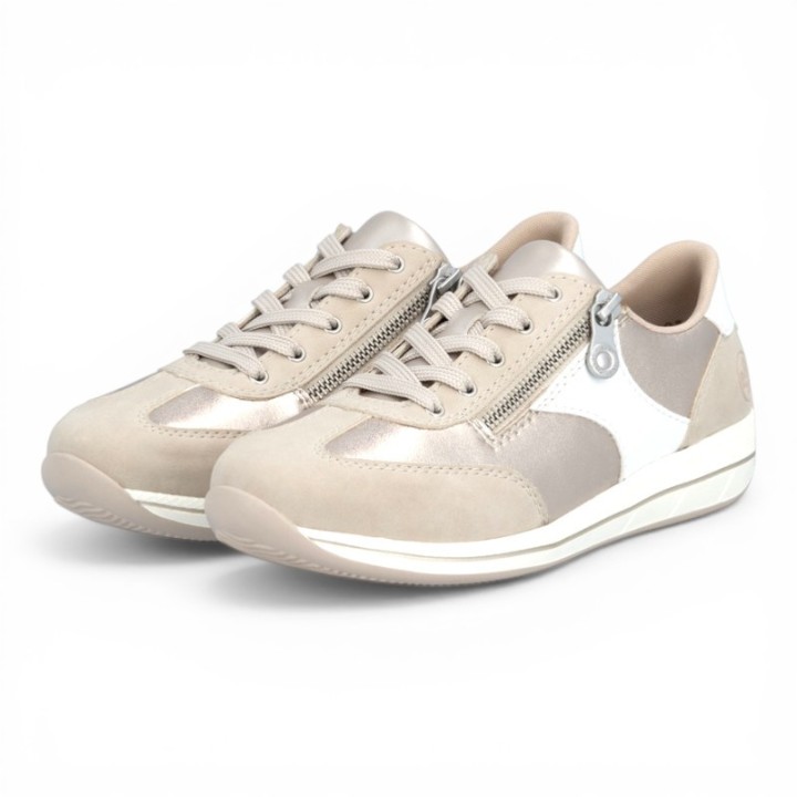 basket femme pieds sensibles confortables Rieker Morelia N1103