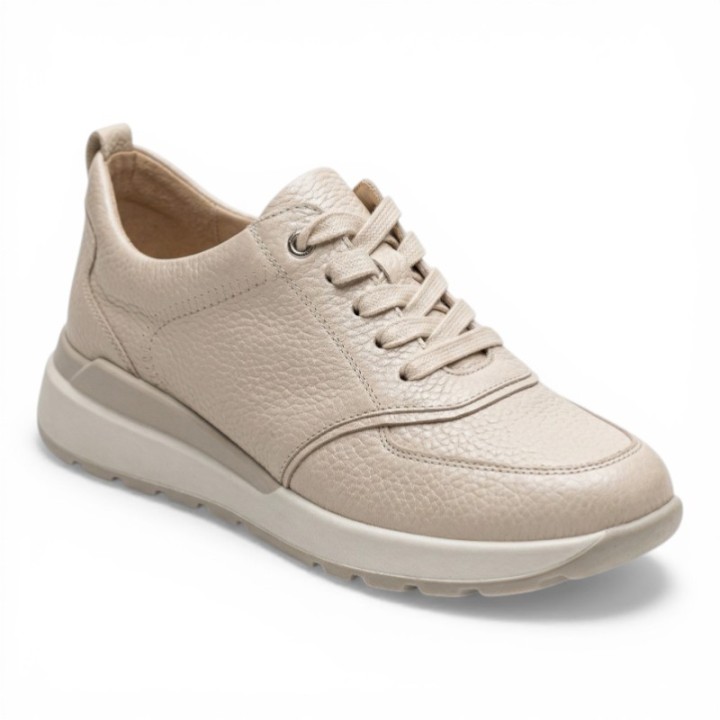 Basket femme confortable cuir souple CAPRICE 23765