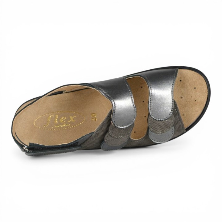 sandales femme confortable semelflex Gisèle