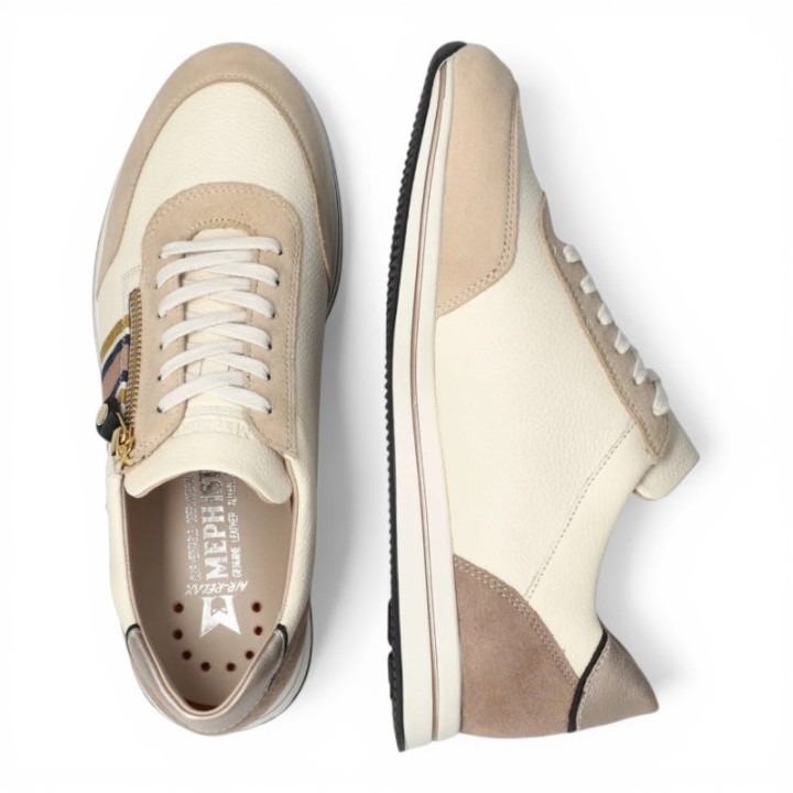 Baskets cuir femme MEPHISTO Lucille